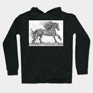 INK HORSES .1 Hoodie